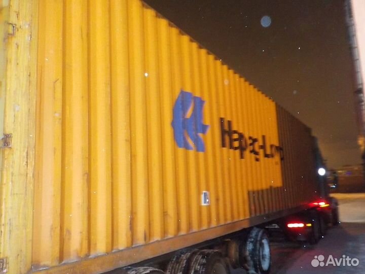 Контейнер 40 футов высокий hlxu4557866
