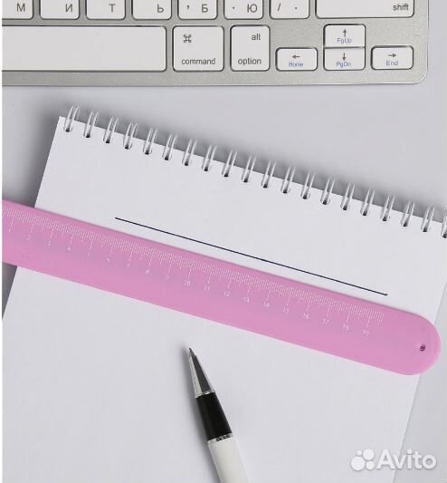 Гибкая линейка - браслет No Drama, 18 см