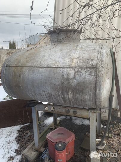 Бочка пищевая алюминиевая