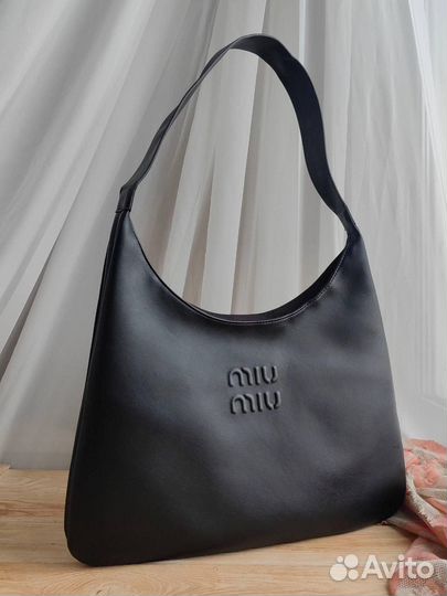Сумка miu miu хобо шопер