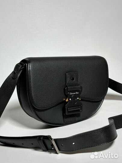 Сумка поясная кожаная