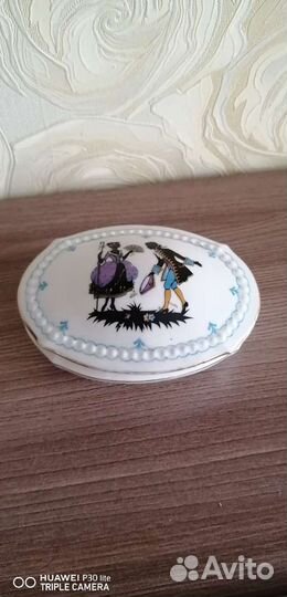 Фарфоровая шкатулка, Германия