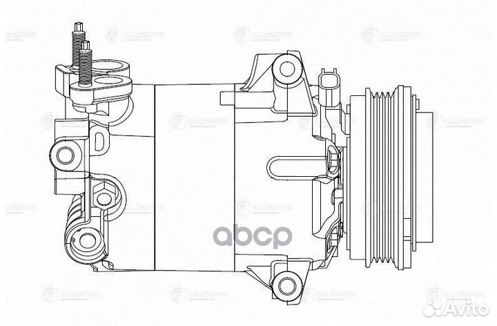 Компрессор кондиц. для а/м Ford Kuga II (13) 2.5i