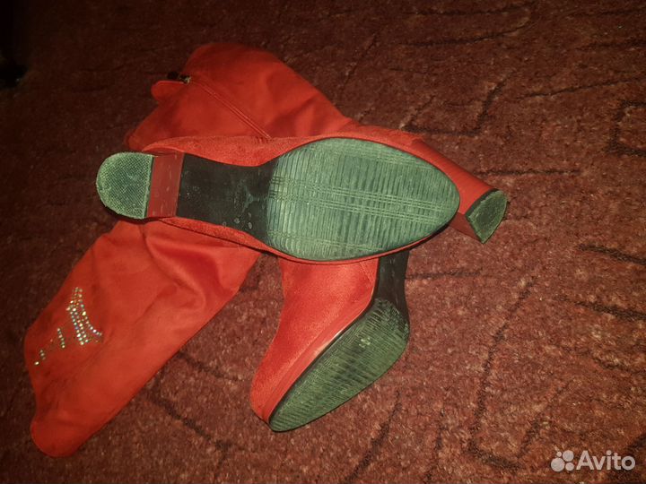 Сапоги тёплые зима