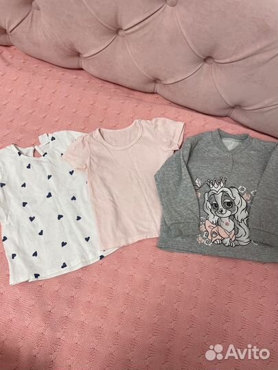 Вещи пакетом на девочку 86 hm babygo