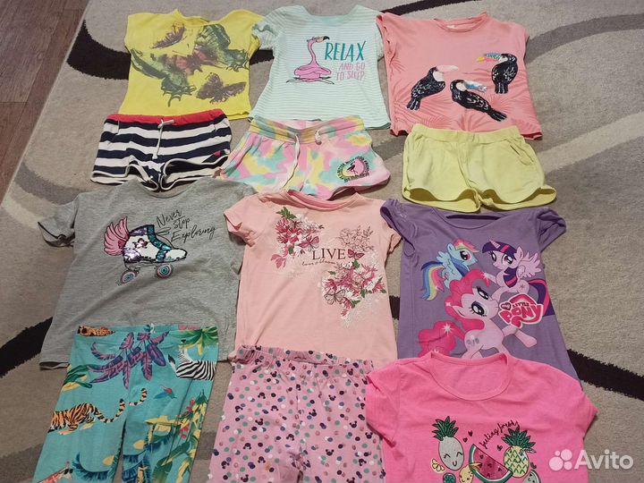 Детские вещи пакетом для девочек