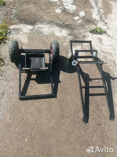 Продам тележку для перевозки лодочного мотора