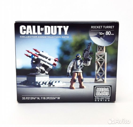 Mega Bloks Call Of Duty Rocket Turret конструктор