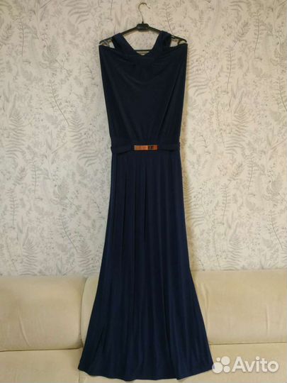 Платье вечернее в пол 48-50 размер