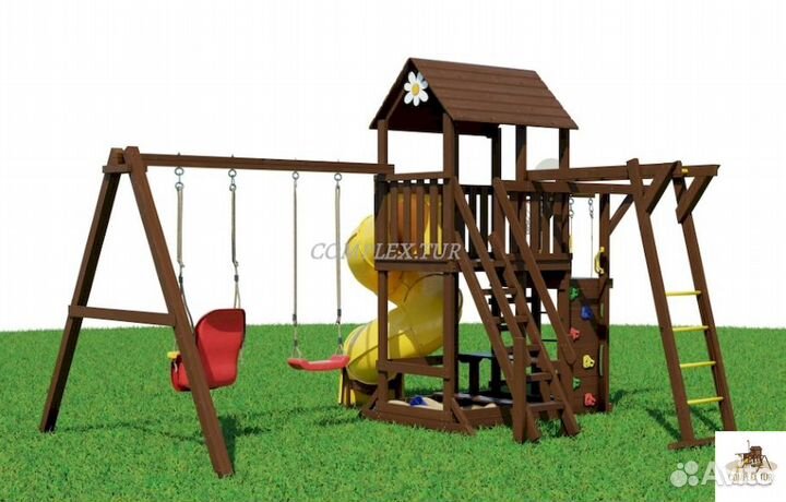Детская площадка без заноз