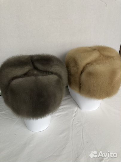 Шапка норковая мужская размер 56,58