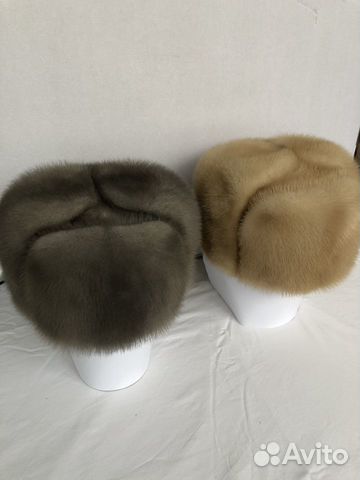 Шапка норковая мужская размер 56,58