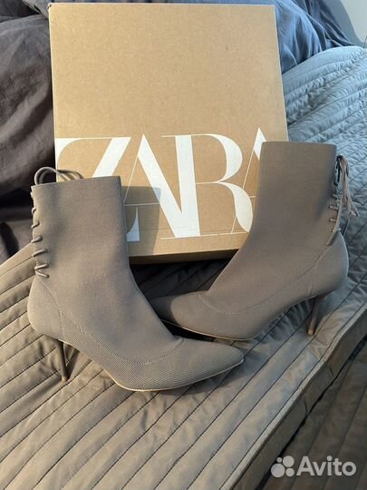 Ботильоны zara 38 новые