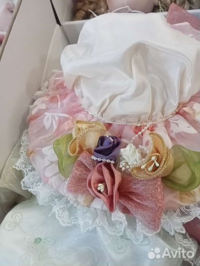 Кукла фарфоровая коллекционная клеймо