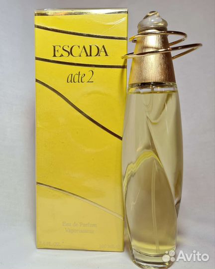 Парфюм вода Escada acte 2 100ml