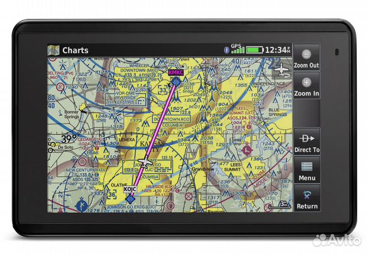 Обновление баз данных авиационных устройств Garmin