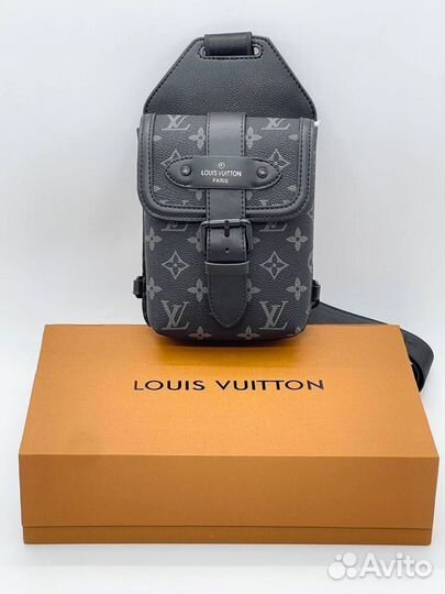 Мужская сумка Louis Vuitton Saumur через плечо