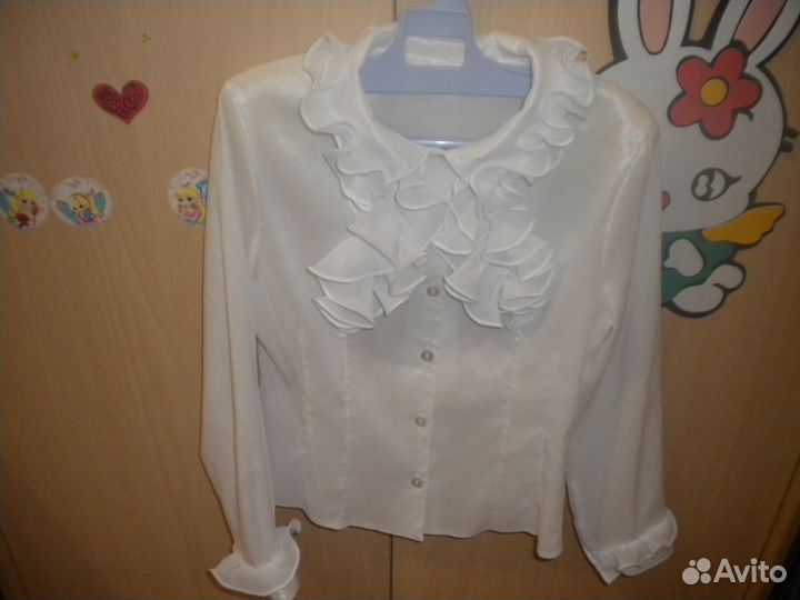 Блузка школьная нарядная