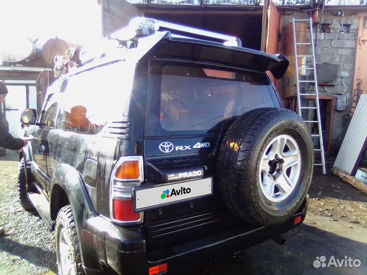 Toyota Land Cruiser Prado 2.7 AT, 1997, 555 555 км