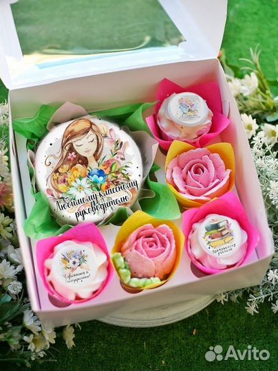 Бенто-торт на день учителя, сладкие наборы