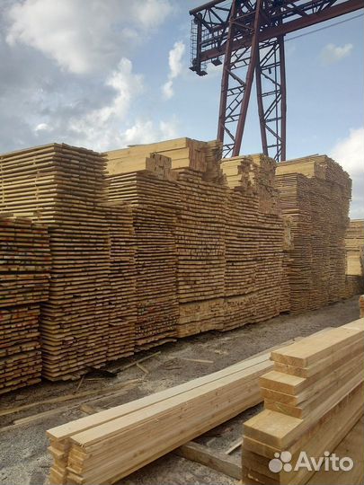 Доска обрезная 150х50х4000