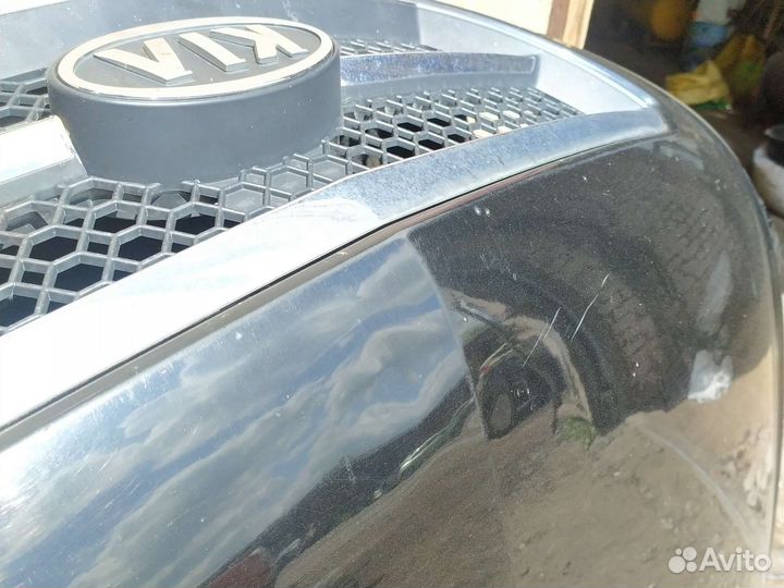 Капот KIA sorento 2005г. 2.5 aт
