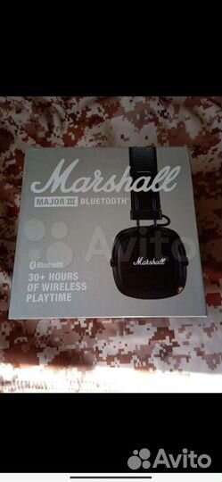 Беспроводные наушники Marshall Major III Bluetooth