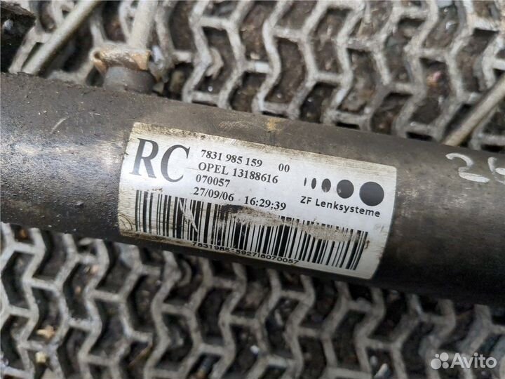 Рейка рулевая с г/у Opel Astra H, 2006