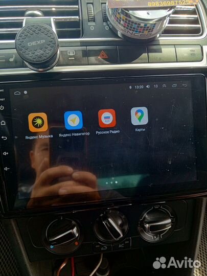 Магнитола 2 din android 9 дюймов