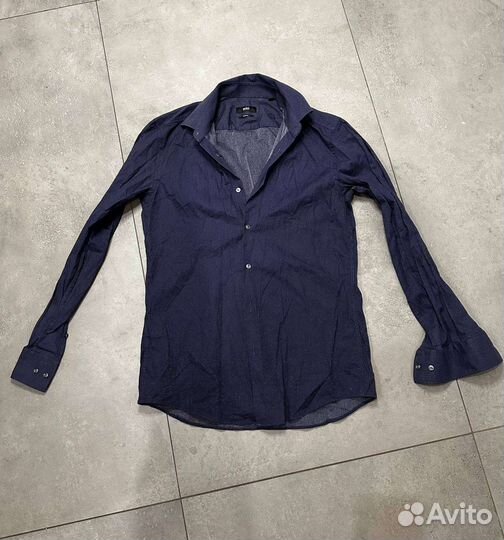 Мужская оригинальная рубашка бренда Hugo boss