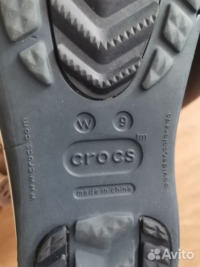 Сапоги Crocs w9