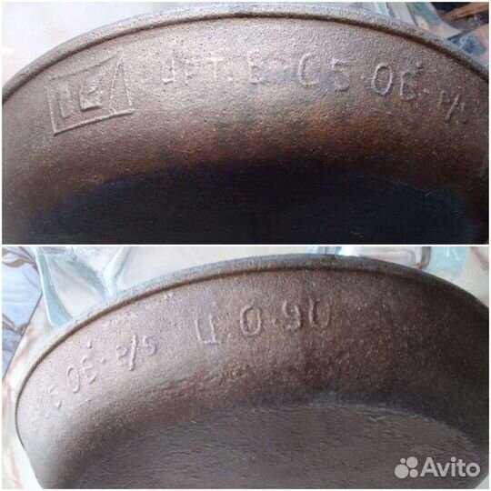 Сковорода чугун СССР