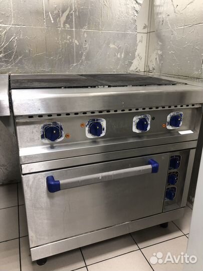 Печь для пиццы, плита, раковина