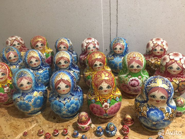 Матрёшка 10 в 1 Русский сувенир