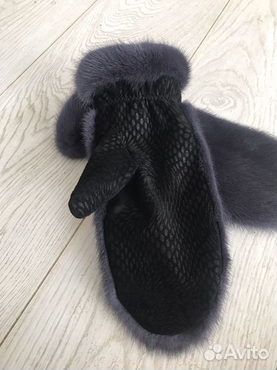 Меховые варежки (натуральный мех)