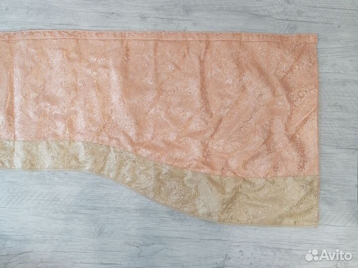 Комплект штор бу с ламбрикеном