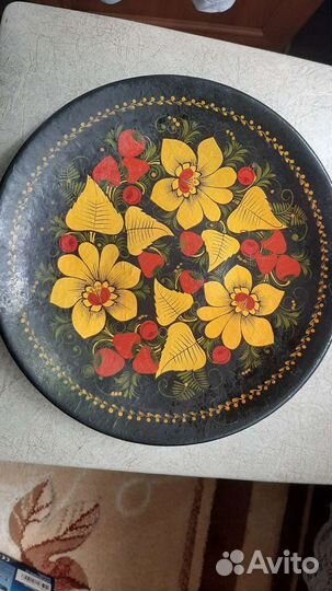 Поднос деревянный