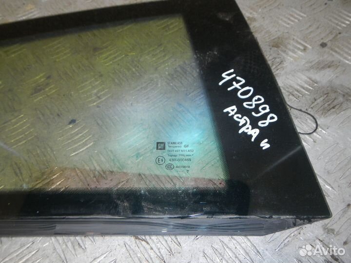 Стекло кузовное глухое правое, Opel (Опель) -astra