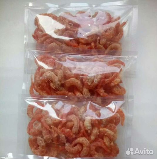 Креветка вяленая