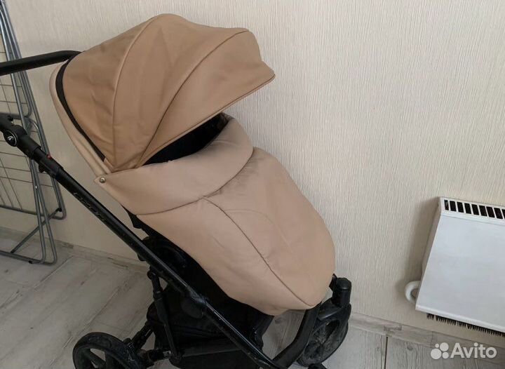 Коляска riko basic ozon 2 в 1 эко кожа