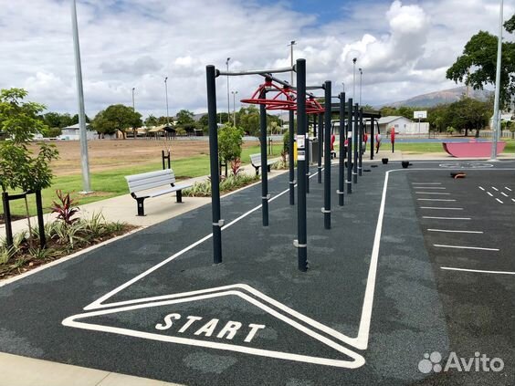 Workout площадки, детские уличные комплексы