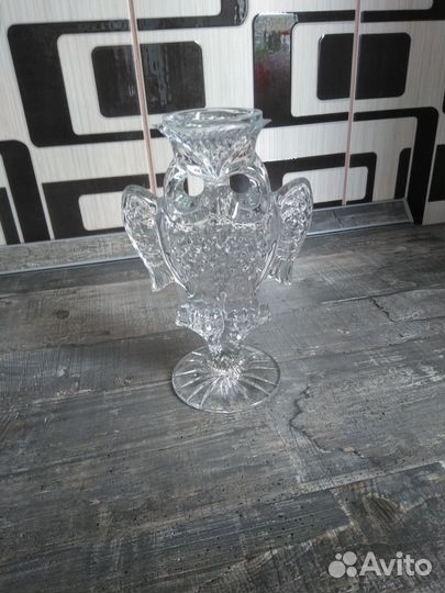 Подсвечник хрусталь СССР