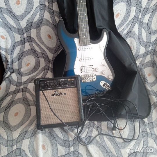 Электрогитара с комбиком