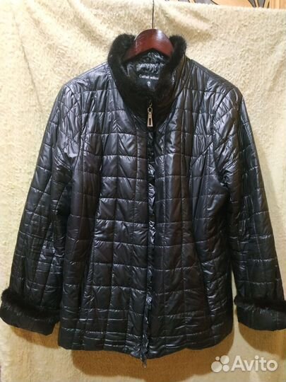 Куртка женская всесезонная с норкой