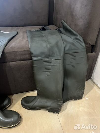 Сапоги резиновые болотные
