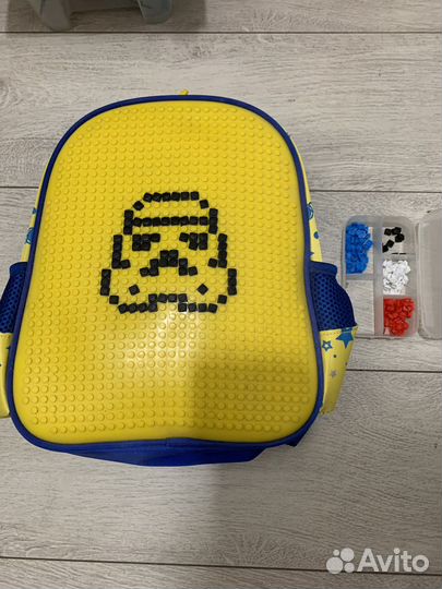 Лего рюкзак детский с возможностью эмодзи