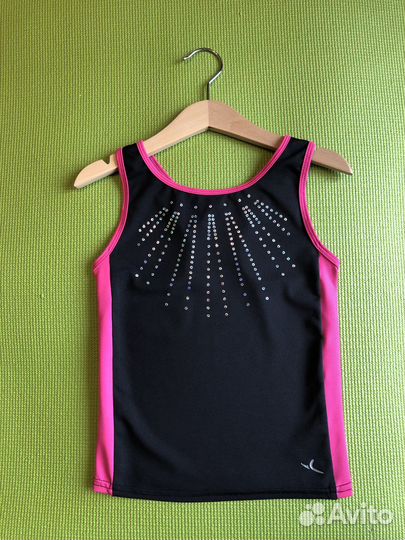 Купальник, топ для танцев и для хореографии 128