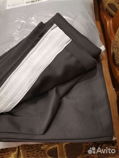 Шторы серые 2 шт