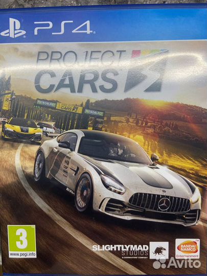 Диск PS4/PS5 Project Cars 3