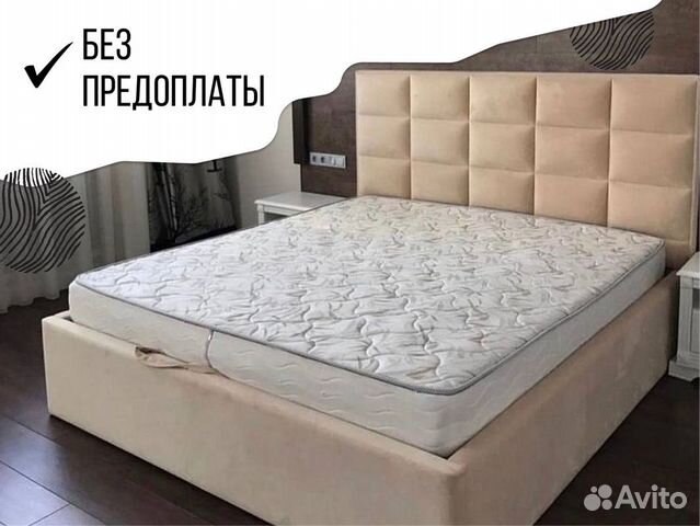 Кровать двухспальная с подъемным механизмом